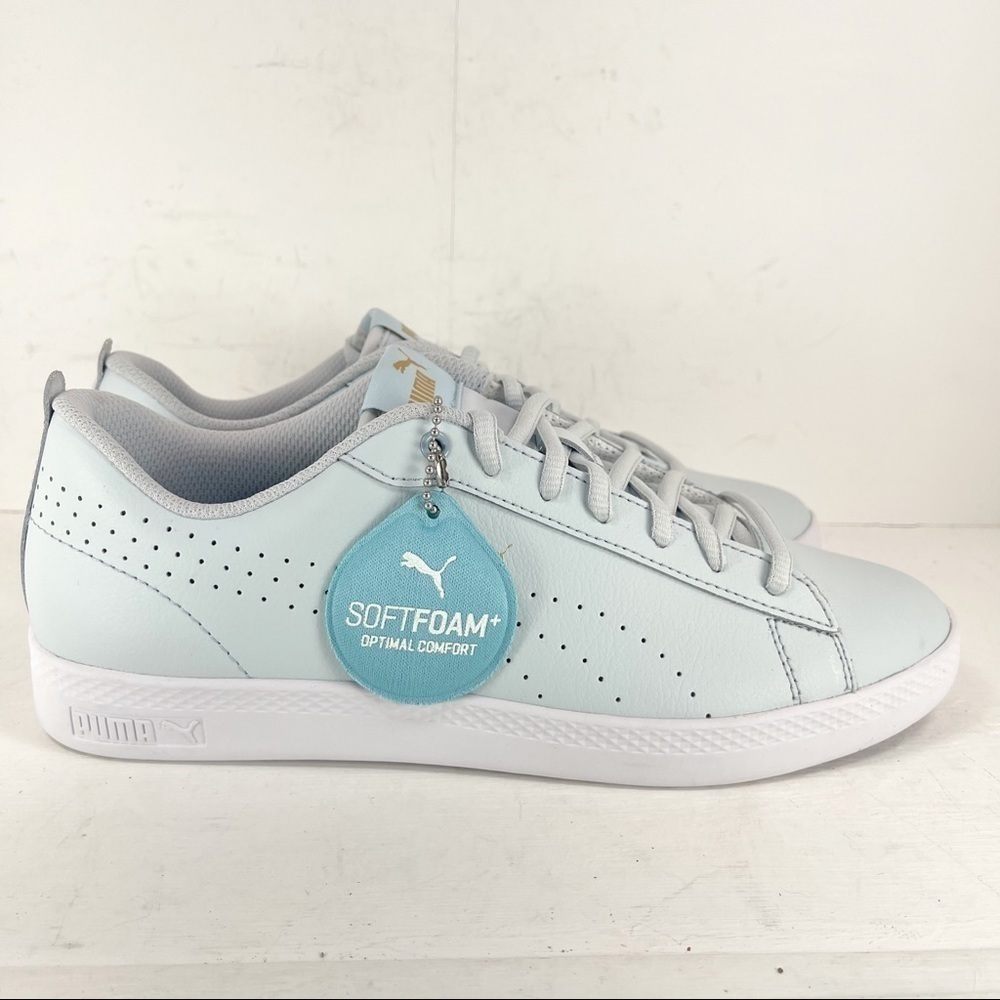 Puma Smash V2 Perforated Low Top Shoe Size 8.5 Women